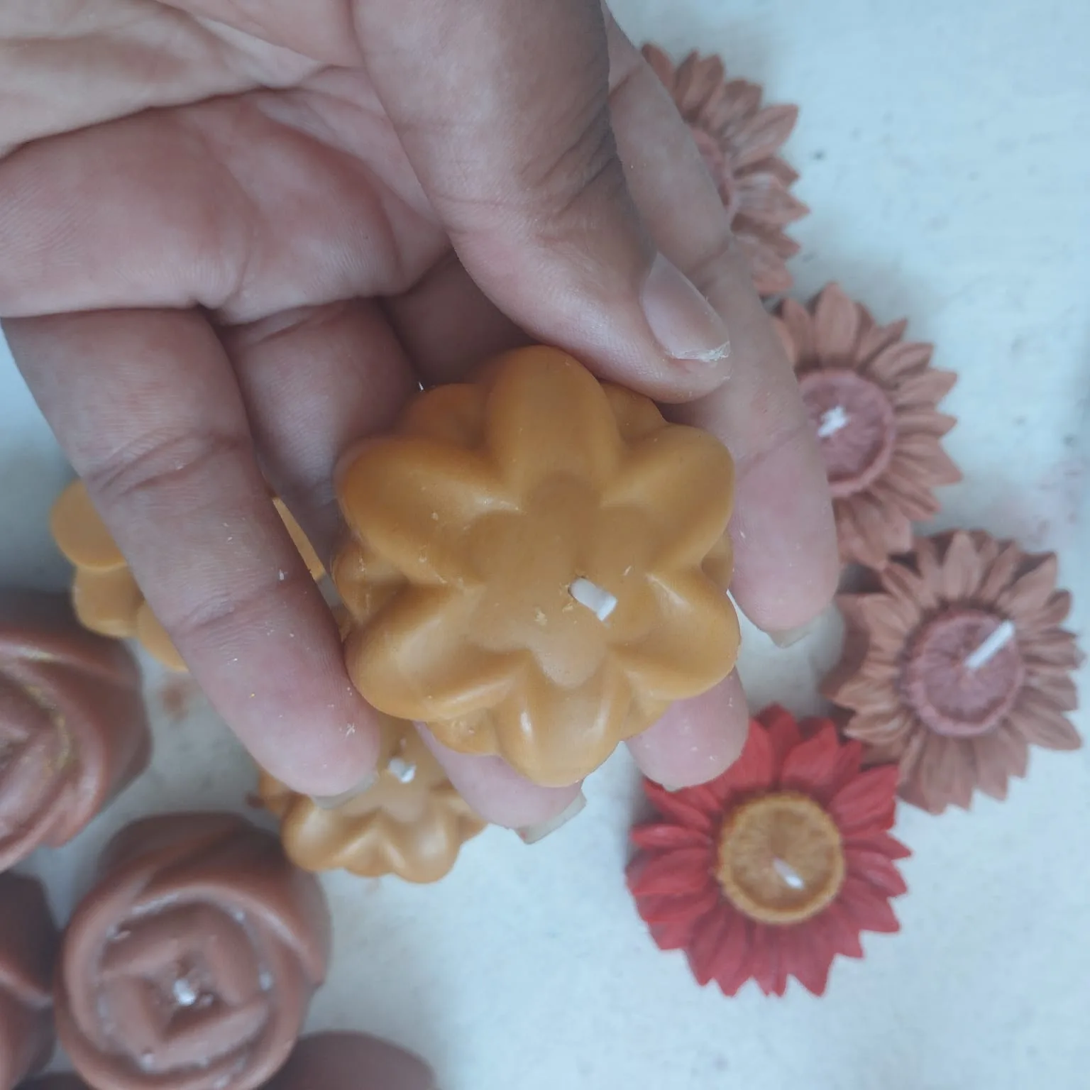 🌼Vela artesanal Jazmín ✨