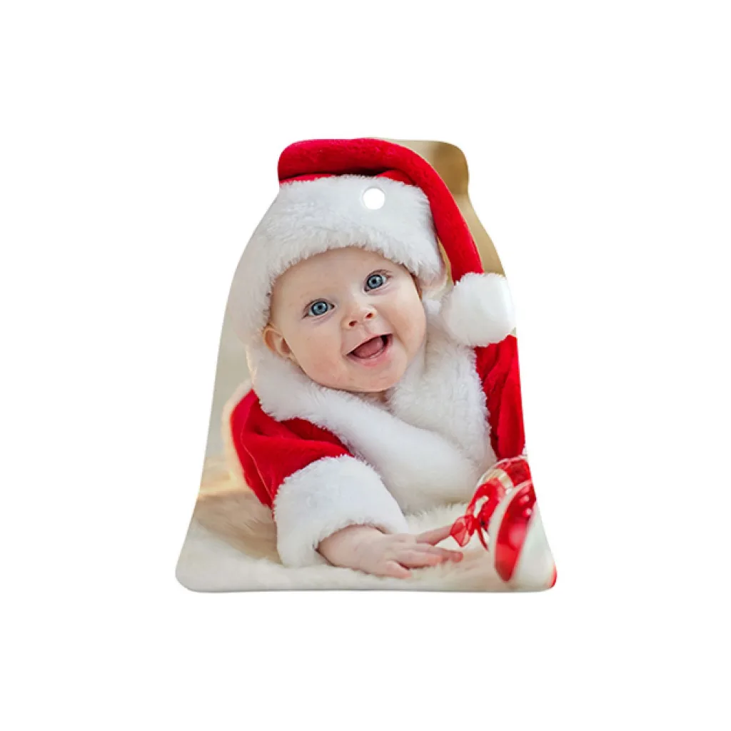 Adorno Navideño en forma de Campana