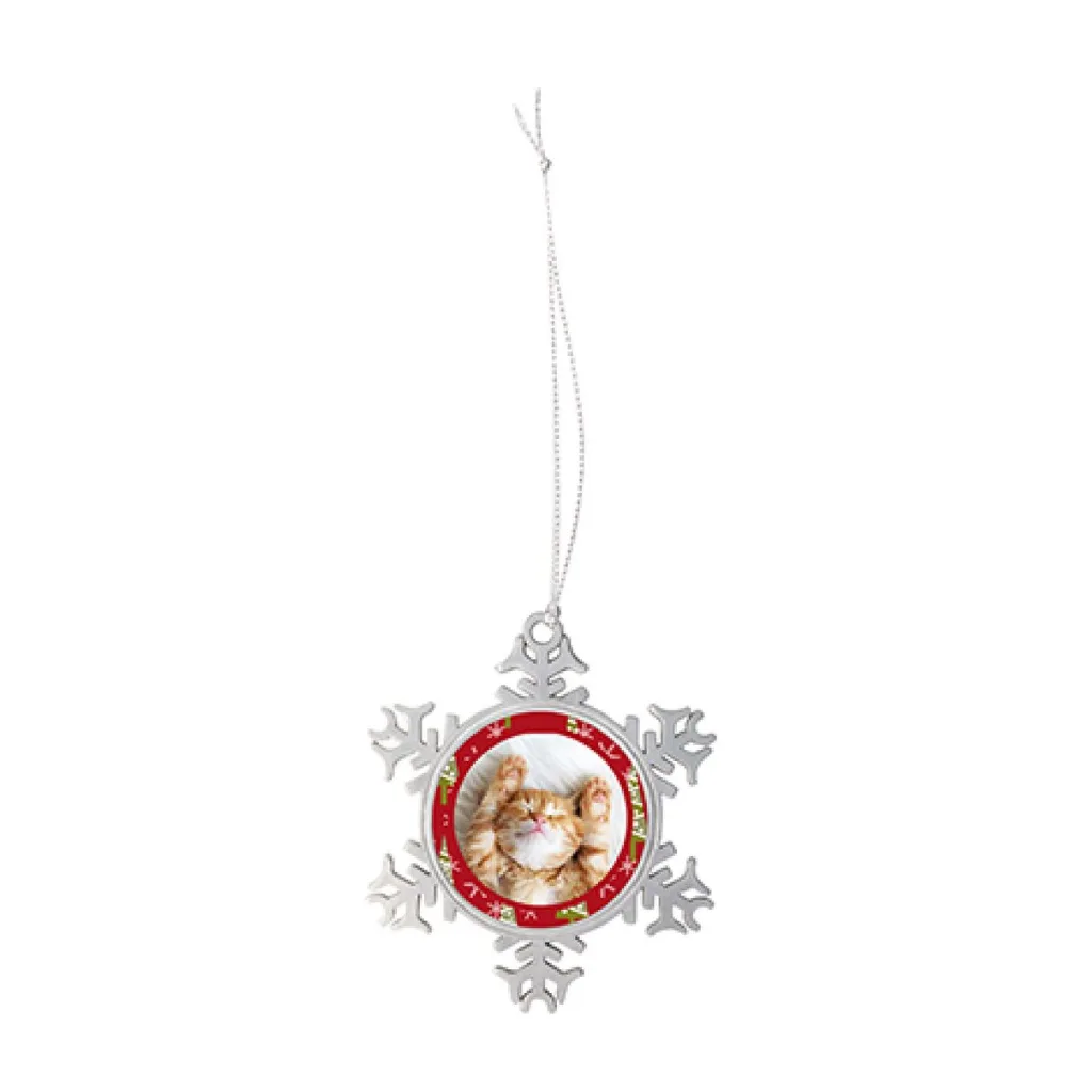 Adorno Navideño en forma de Estaño