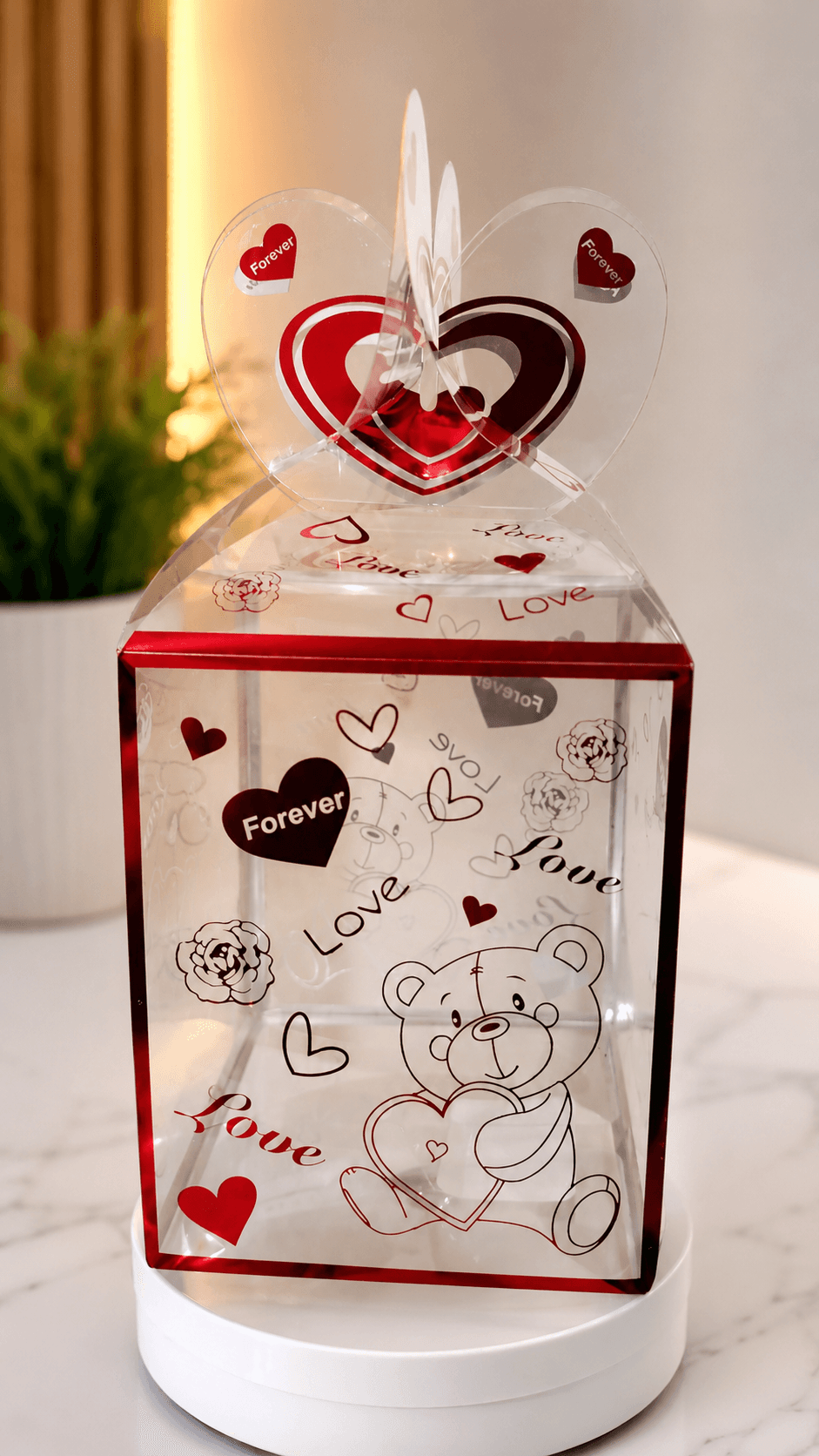 Caja de Acetato para taza