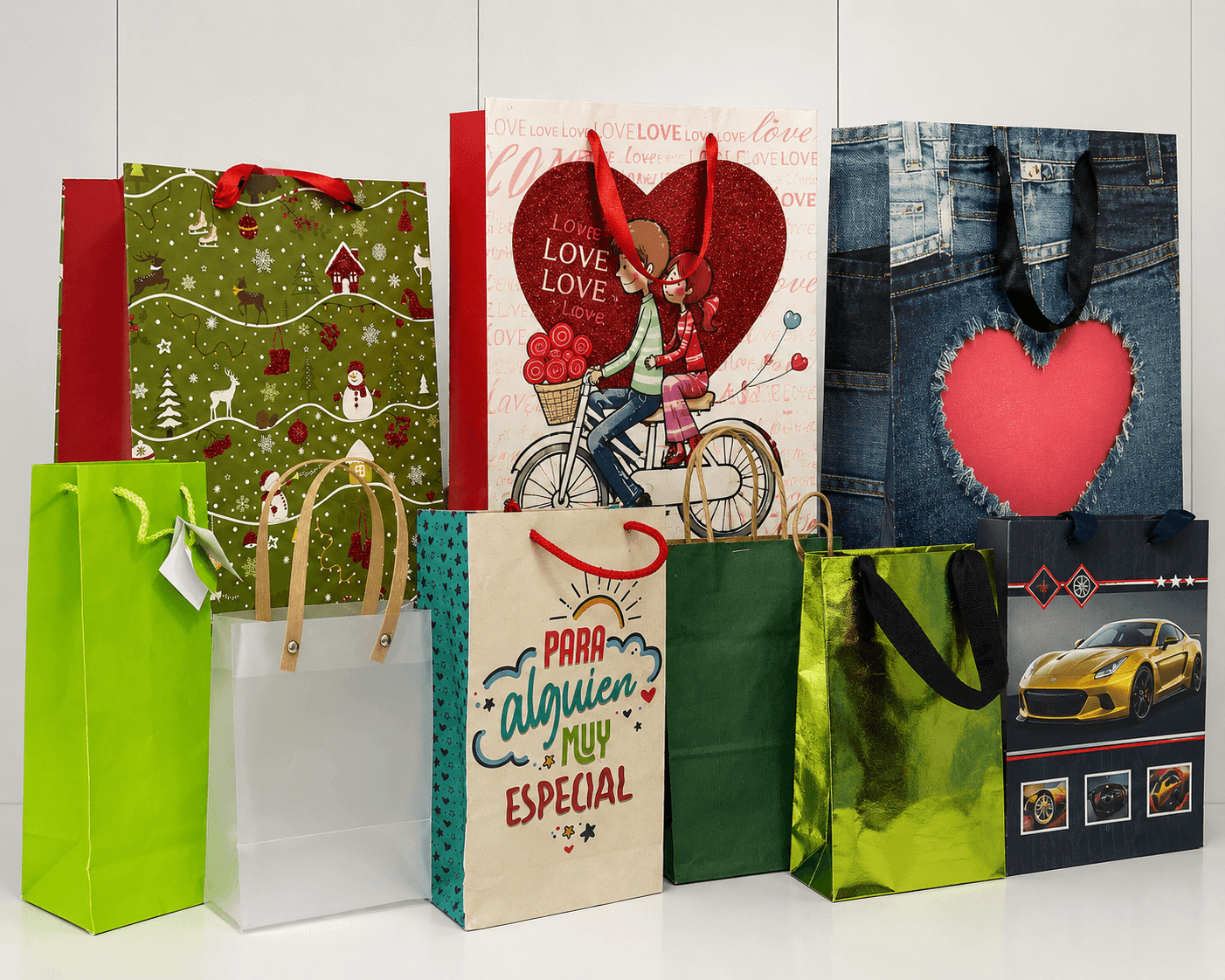Empaques y Shoppings Variados