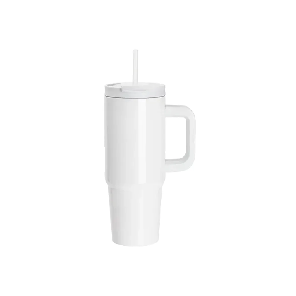 Vaso Viajero con Asa, tapa y Sorbete